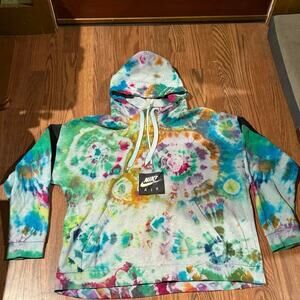 Custom Tie Dye Nike Air 1/4 Zip